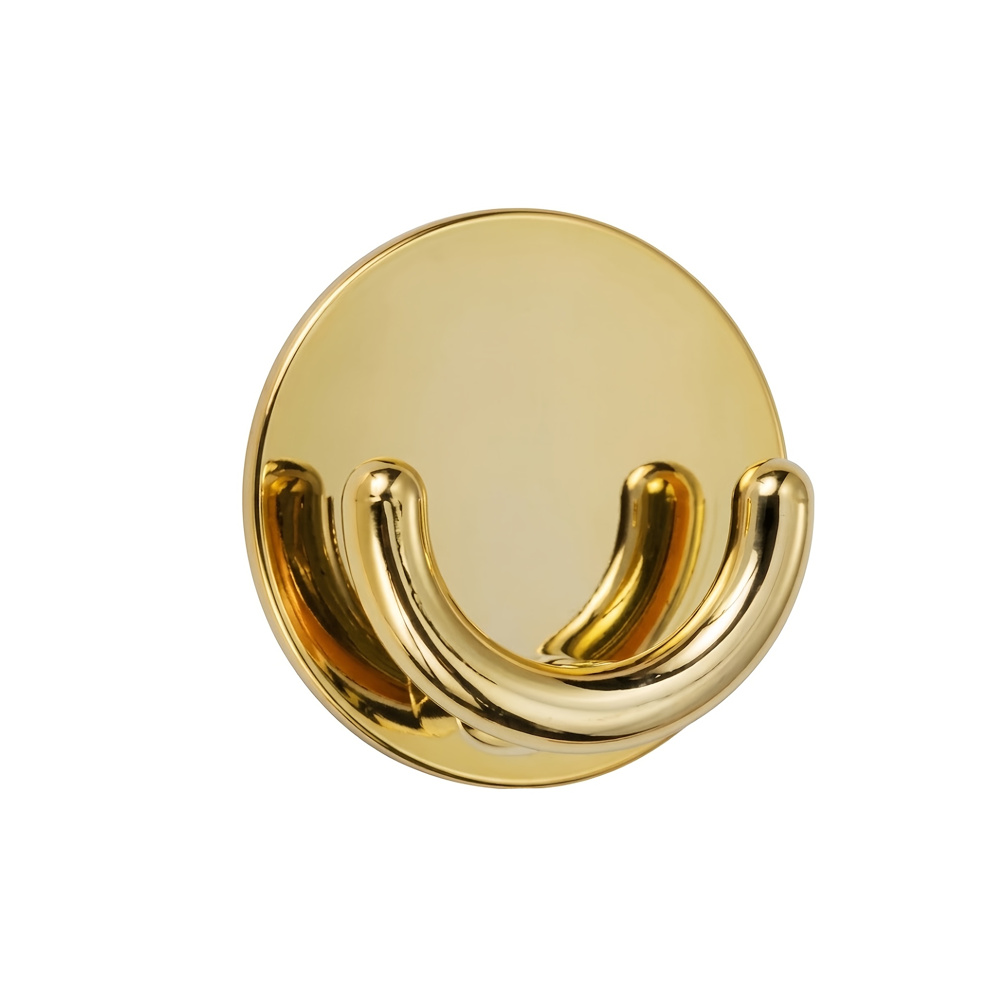Image of High-end Hook Punch-free Bathroom Door Back Clothes And Towels Seamless Wall-mounted Adhesive Hook, Utility Hooks