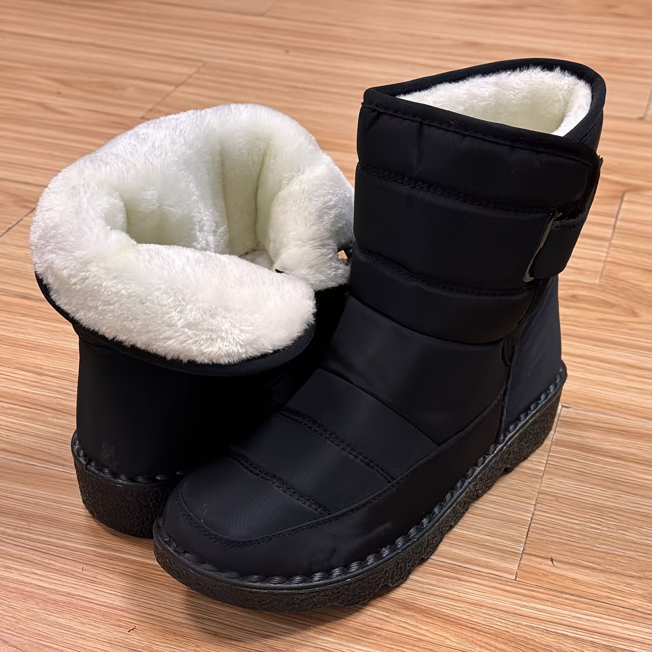 

Women's Shoes New Winter Plus Velvet Padded Boots Women's High Waterproof Non-slip Snow Boots Women' Warm Boots Women.
