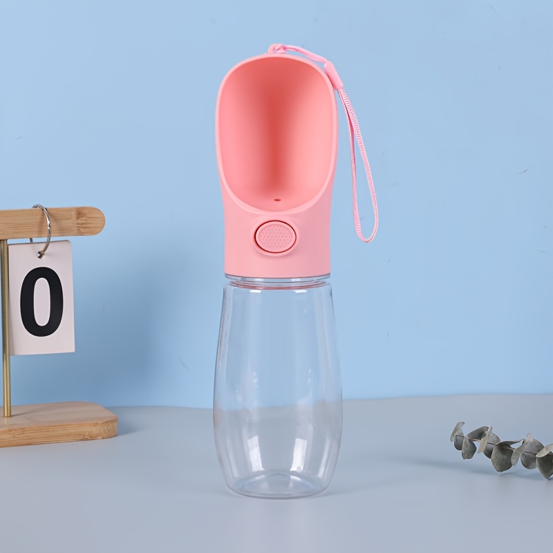 Image of 1pc 355ml/503ml Capacity Plastic Pet Supplies Supplies Dog Feeding And Drinking Supplies Outdoor Travel Water Dispenser Water Cup