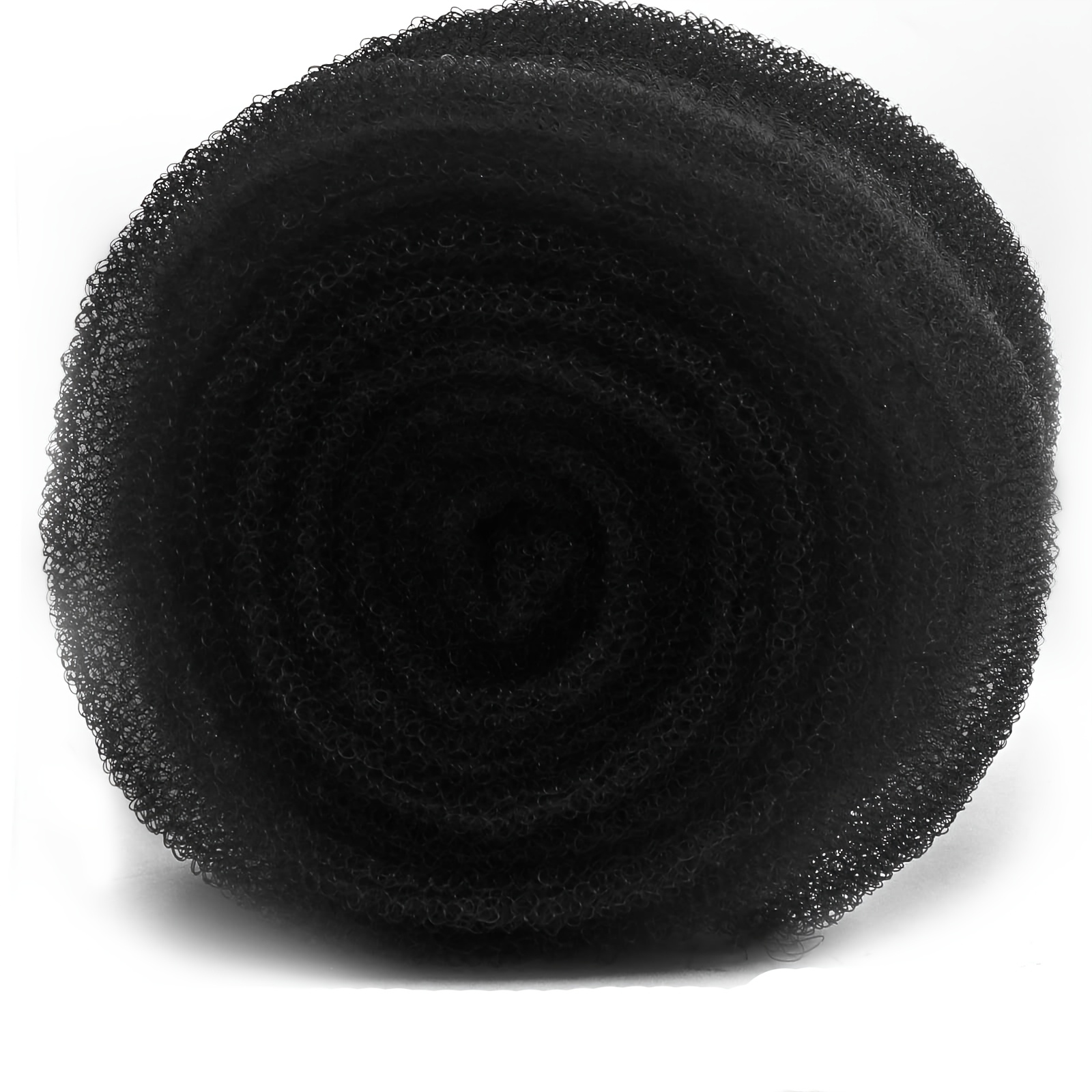 Image of Hair Filler, Black, 1pc - Tool For Curls And Updos - Hair Volume For Brides And - Non Irritating, All Day