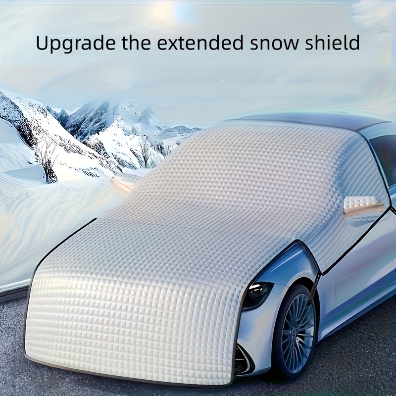 E-shop Auto Schneeschutz Windschutzscheibe Schneedecke Frostschutz Abdeckung Motorhaube Winter Auto Abdeckung Verdickt