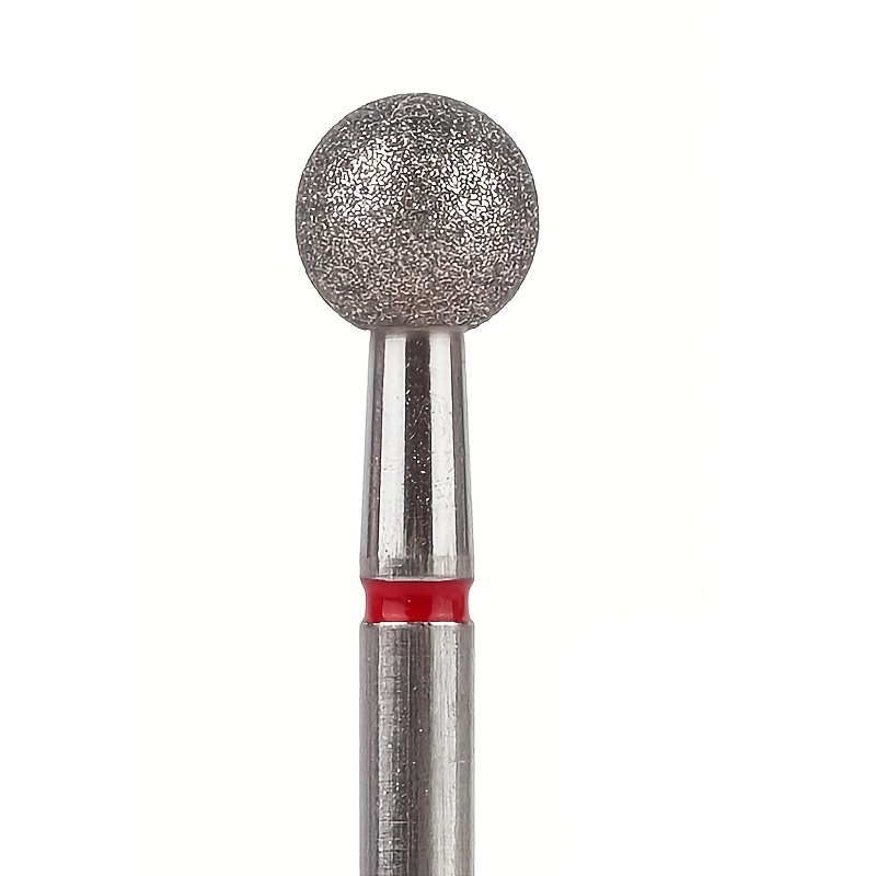 1pc Diamond Ball Nail Drill Bits, Nail Drill Bits For Acrylic Diamond Bit