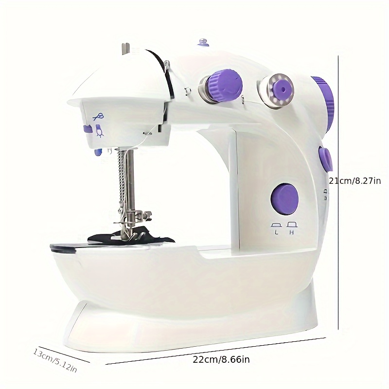 TEMU Home Sewing Machine, Mini Electric Sewing Machine-multifunctional Automatic Sewing Machine, Suitable For Beginners, Portable Machines And