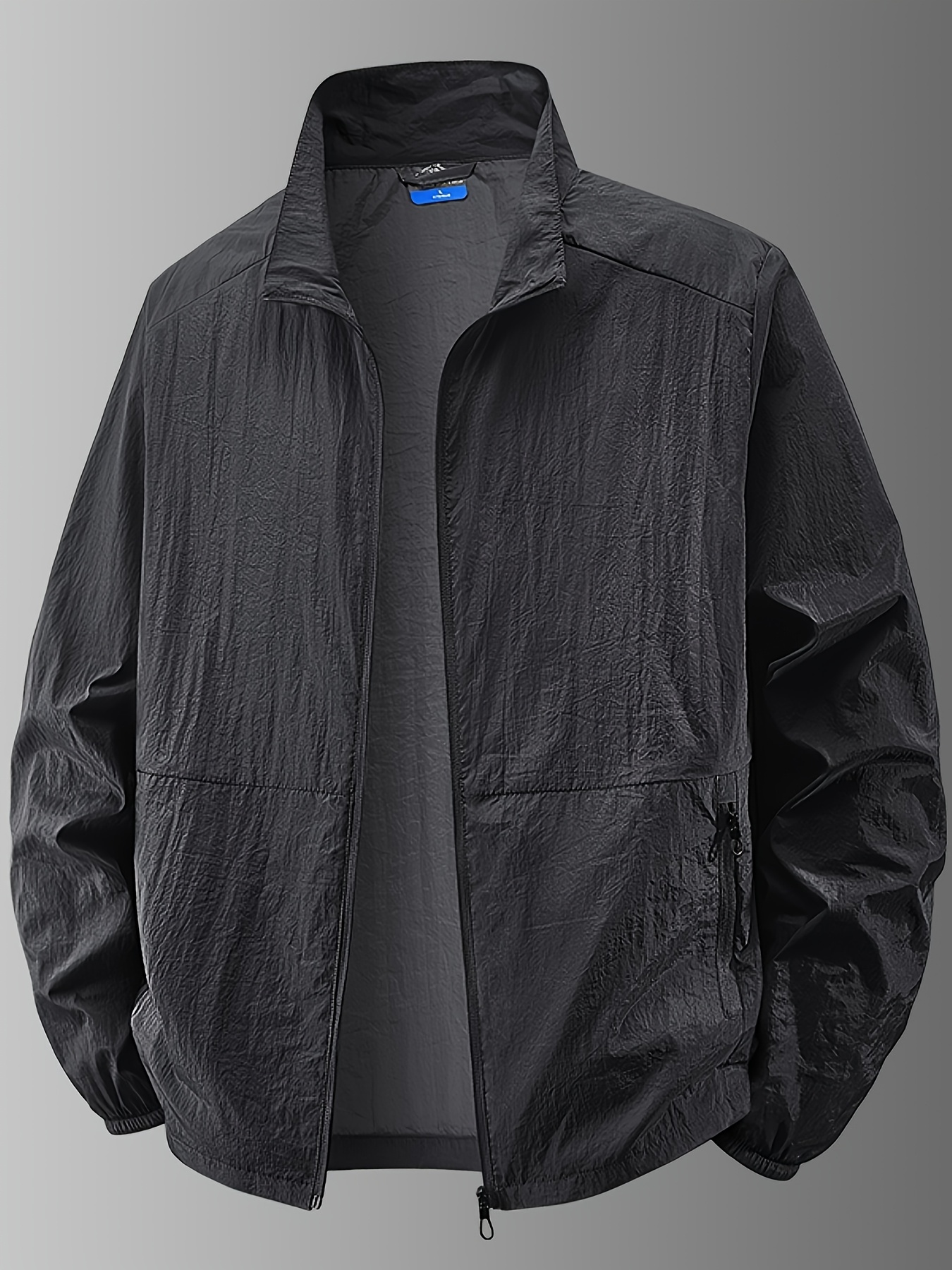 mens lightweight windproof sun   breathable woven fabric loose fit machine washable suitable for spring autumn outdoor activities sporty   durable outdoor apparel