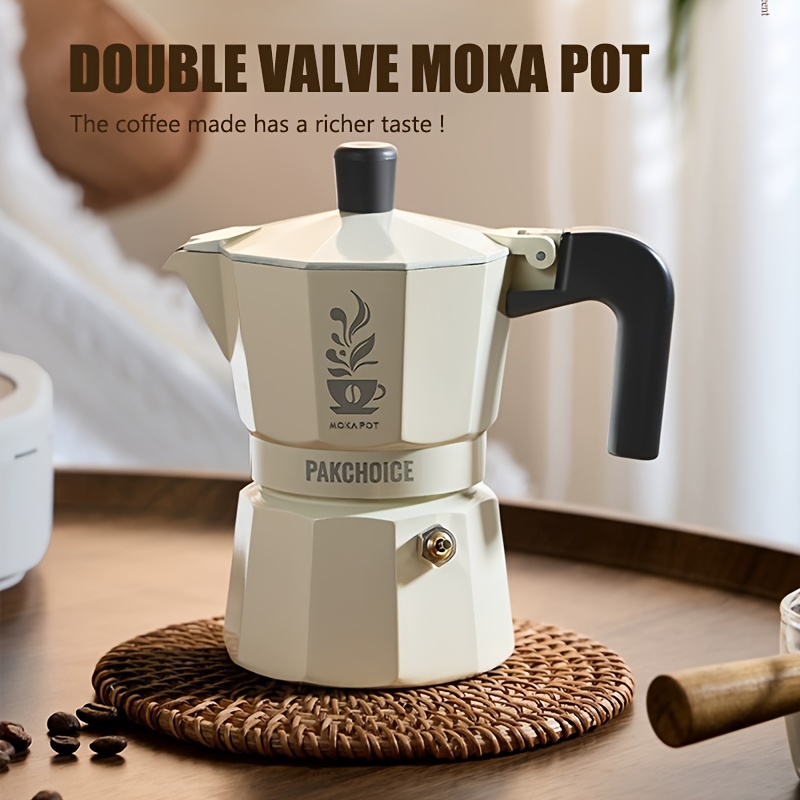 Pot Espresso Maker Stovetop Coffee Percolator Dual Temu