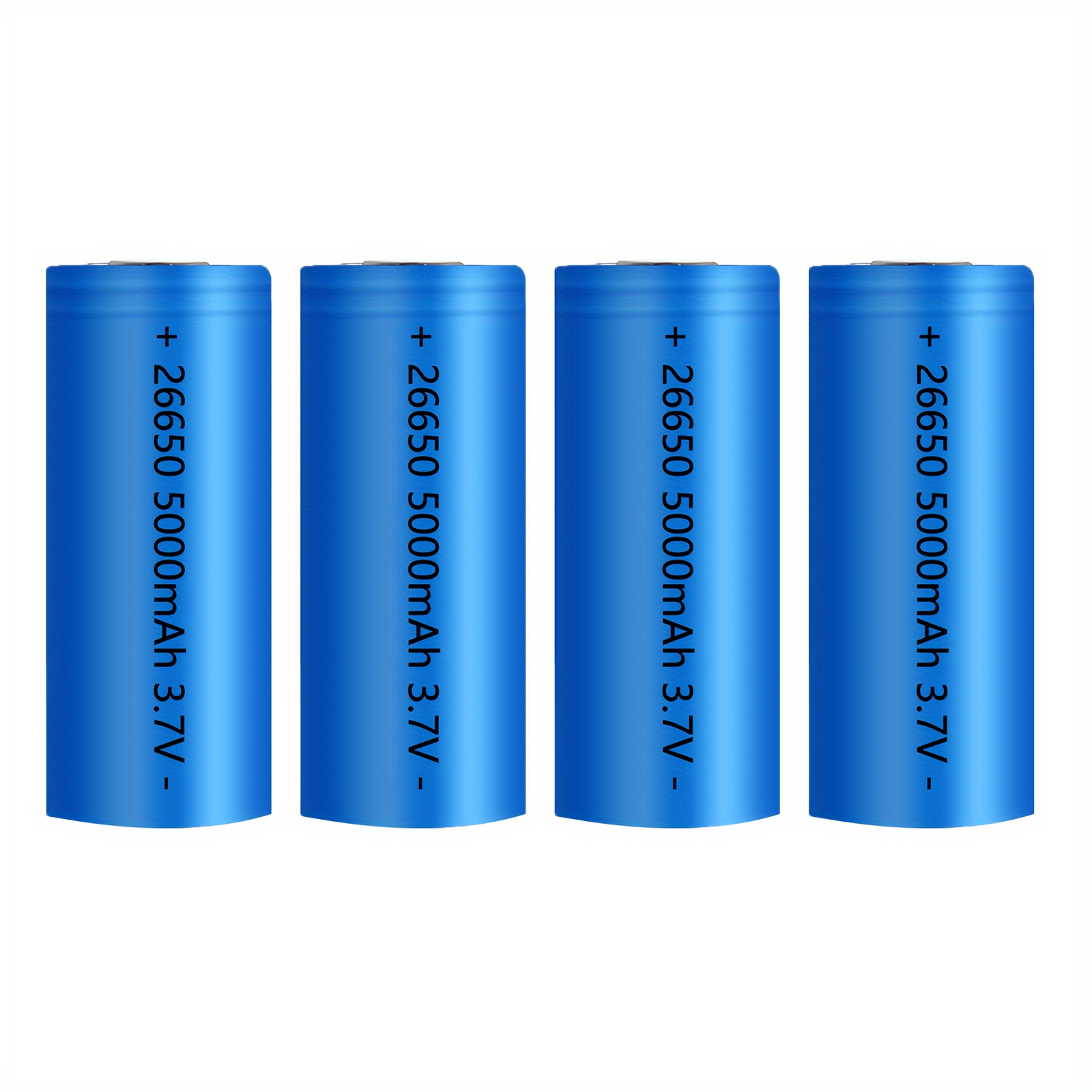 סוללה נטענת בקיבולת גבוהה 5000mAh 26650 - מקור כוח ארוך טווח לפנסים, סטרימרים, מאווררים ועוד - טעינה ב-USB, עיצוב עם כפתור עליון, ביצועים אמינים פרטים 7