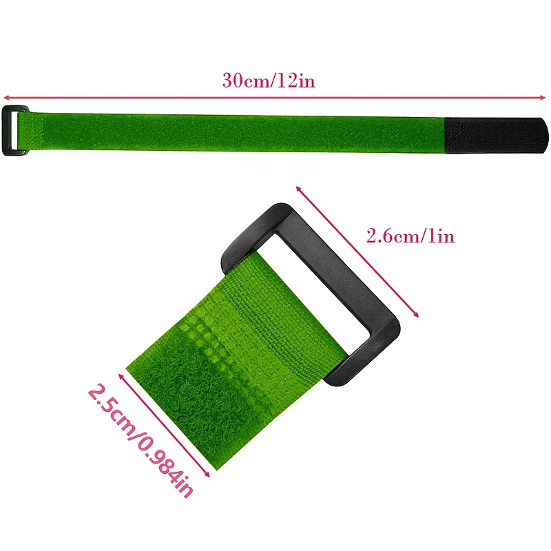 45pcs Fastening Cable Ties, Adjustable Microfiber Nylon Cloth Straps
