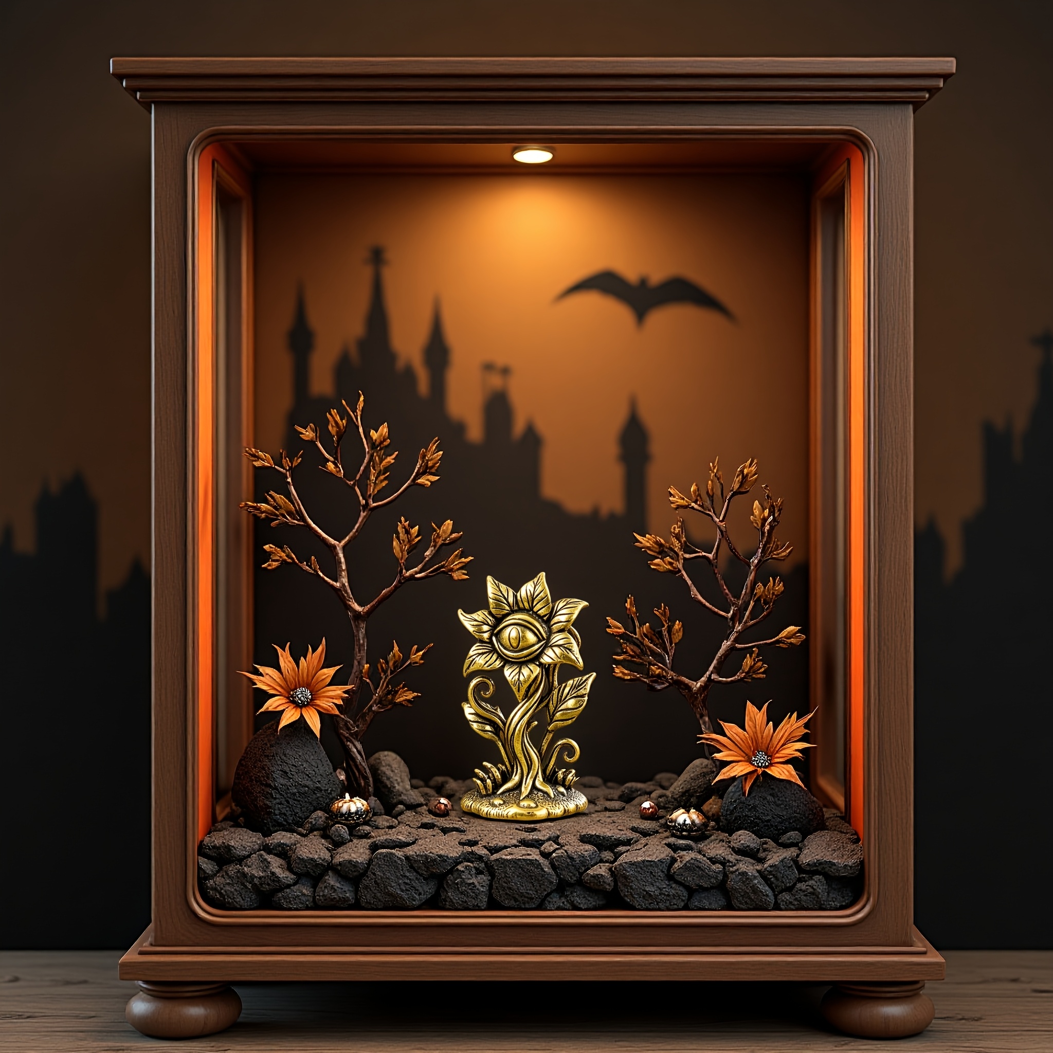 TEMU Collectible Figurines 100% Solid Brass All- Figurine, Myth Aesthetic Ornament For Desktop Bookshelf, Curiosity & Decor Holiday, Gift For Fantasy