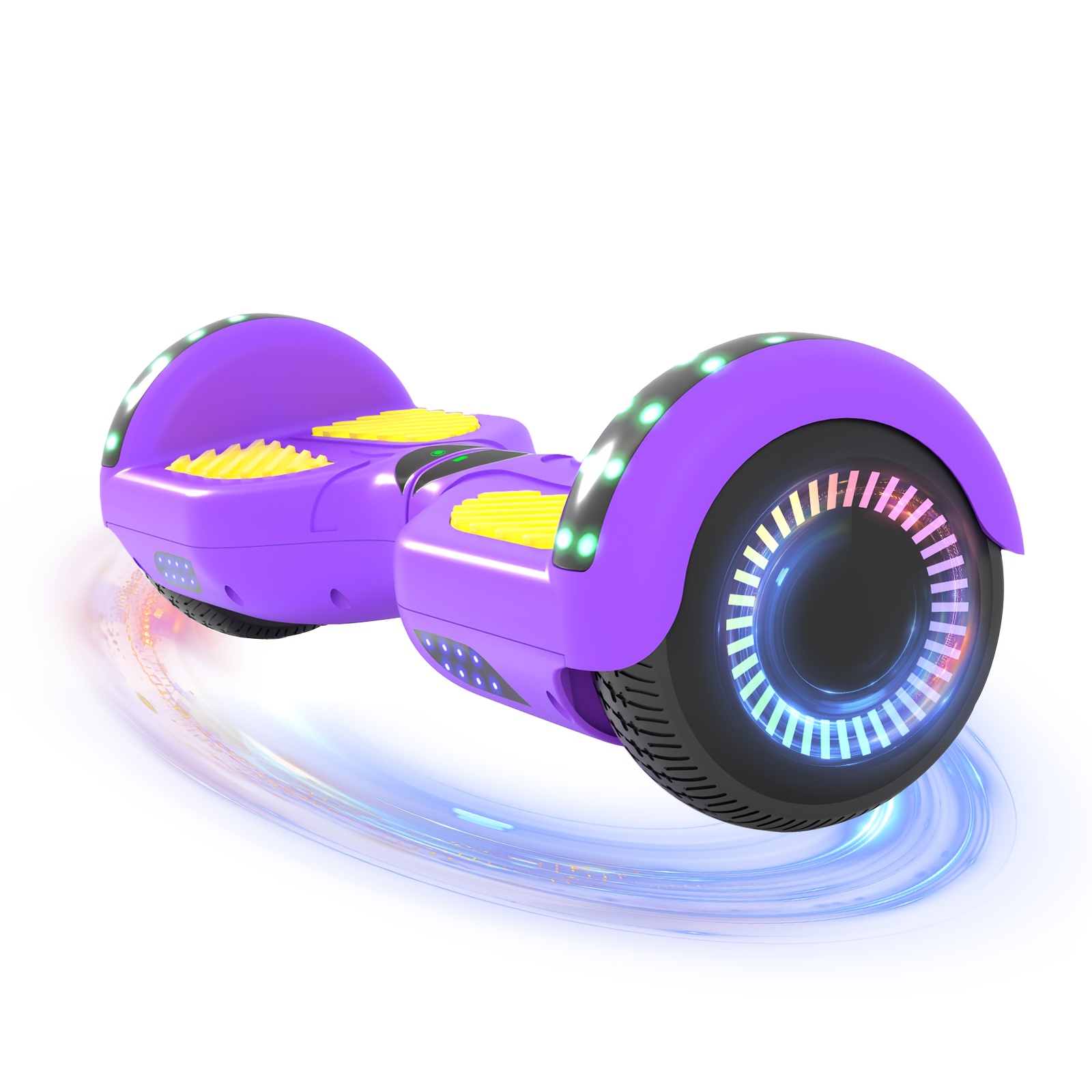 300W 7.5MPH Hoverboard for Kids, 7.5 Mile Range, 3H Charge, 6.5