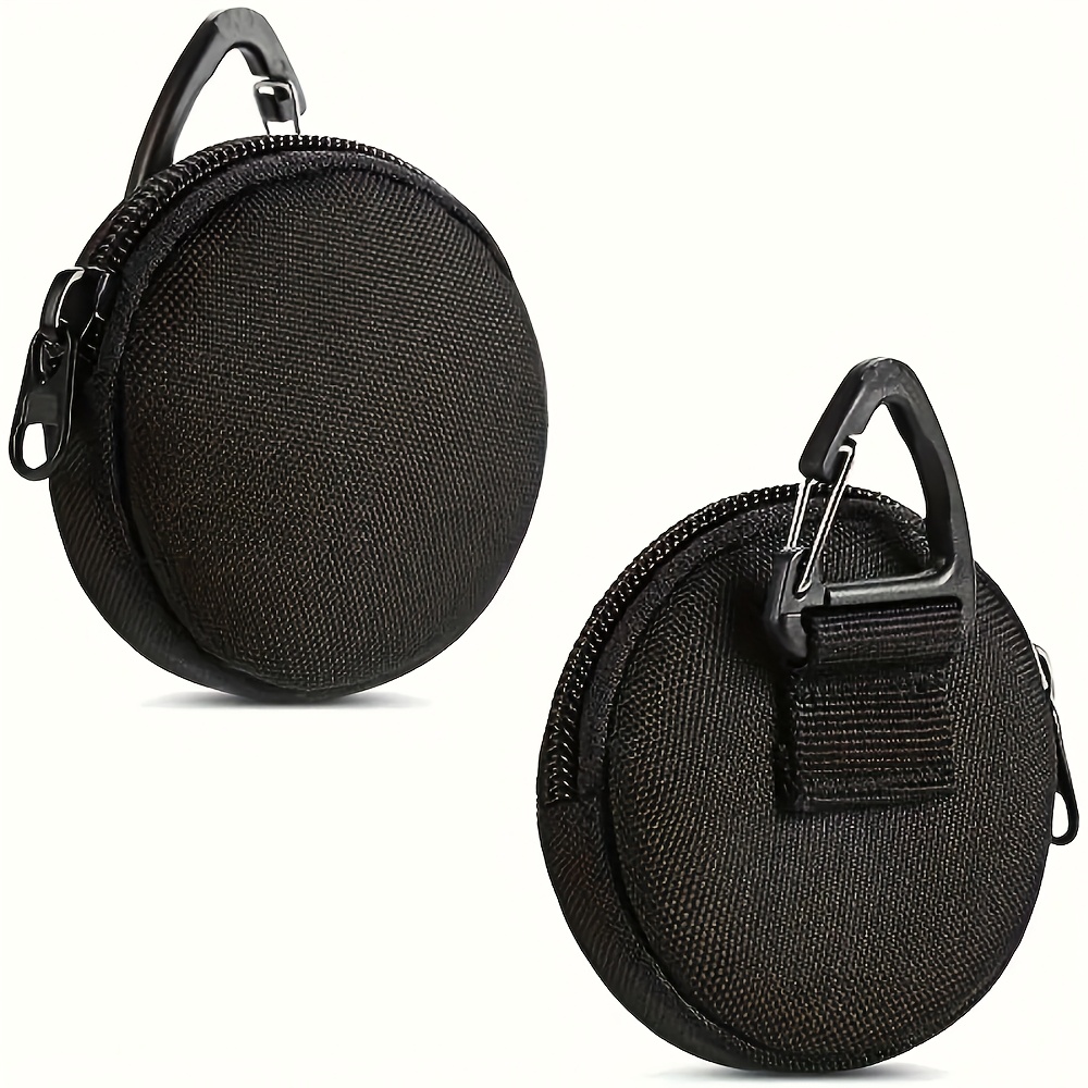 TEMU Mini Portachiavi MOLLE con Cerniera, Custodia per Auricolari, Portamonete , Piccolo Portafoglio
