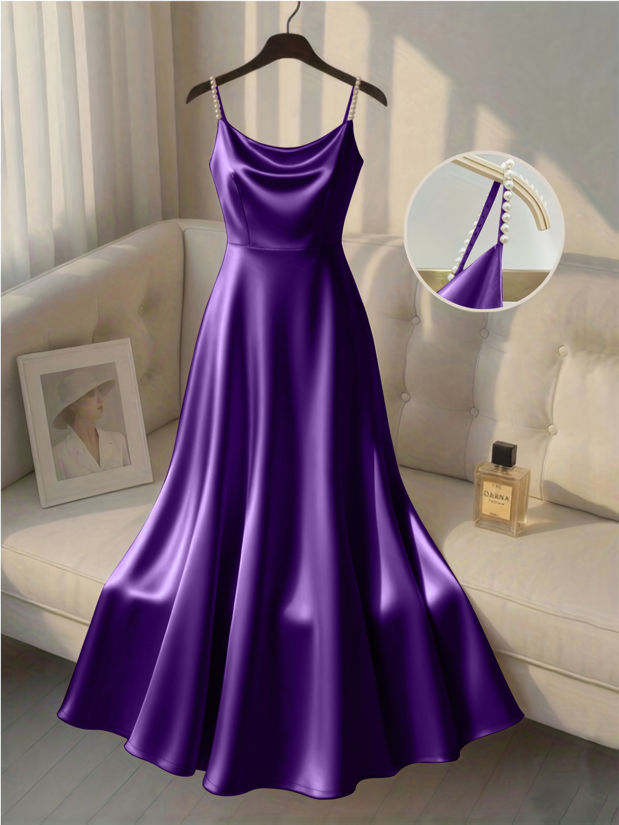 purple wedding dresses sold on Temu United States