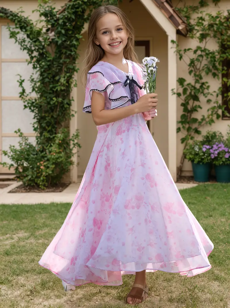 girls clothing 15 year old birthday dress chiffon holiday - Temu Oman girls clothing 15 year old birthday dress chiffon holiday - Temu Oman