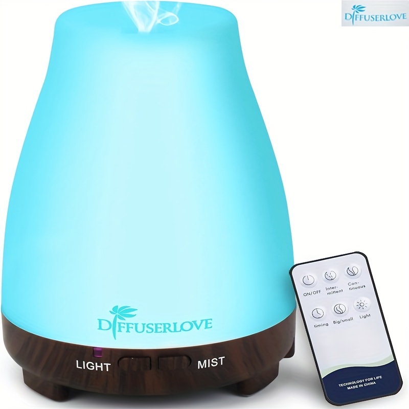 

Diffuser Diffuser Essential Oil Diffuser 200ml Remote Control Ultrasonic Aromatherapy Diffuser Mist Humidifier For Bedroom