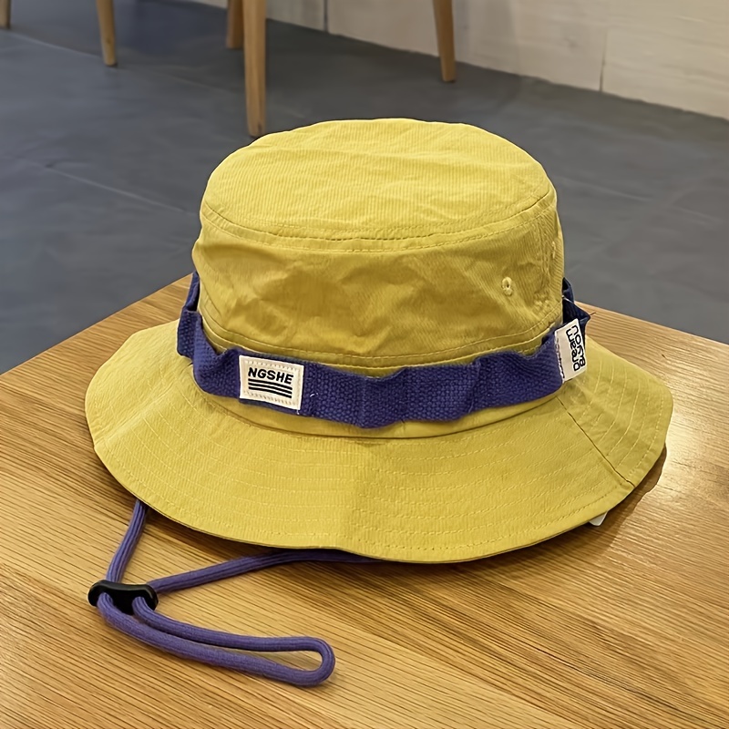 vintage sunshade bucket hat breathable adjustable wide brim vintage sunshade bucket hat breathable adjustable wide brim