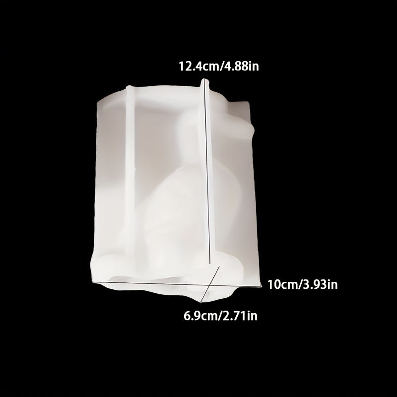 E-shop Tier-Silikonform, Niedliche Tier-Deko-Form für Zuhause, DIY Gips-Kerzen-Epoxidform, Ton- Gips-Bastelform, Selbstgemachte Harz-Silikonform für