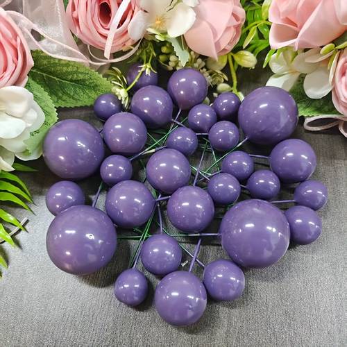 28pcs purple rose cake decorating balls christmas red green white ornaments blue white silvery snowflake christmas cake decorations cake toppers spherical cake decorations