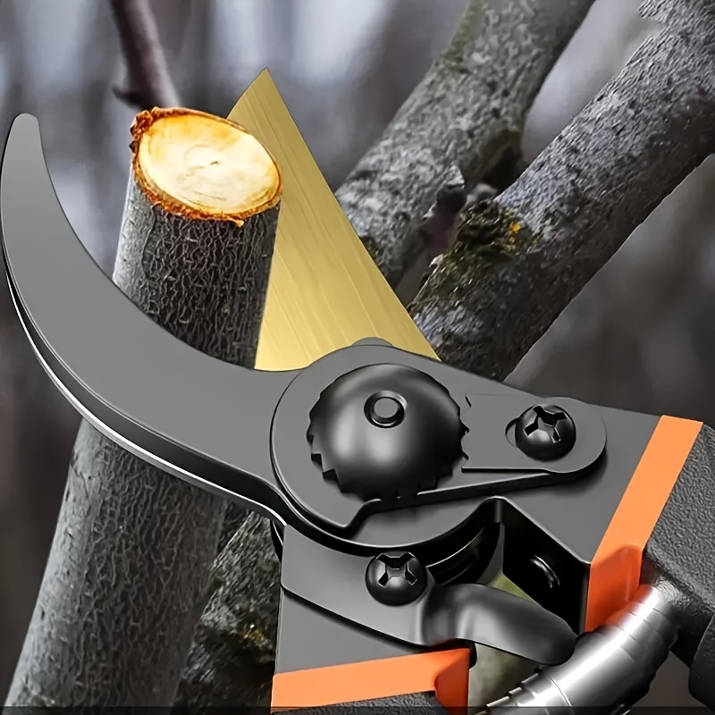 8 5 professional titanium bypass pruning shears t13 super sharp premium garden shears pruning shears for gardening garden hedge clippers handheld pruners garden scissors heavy duty tool details 6