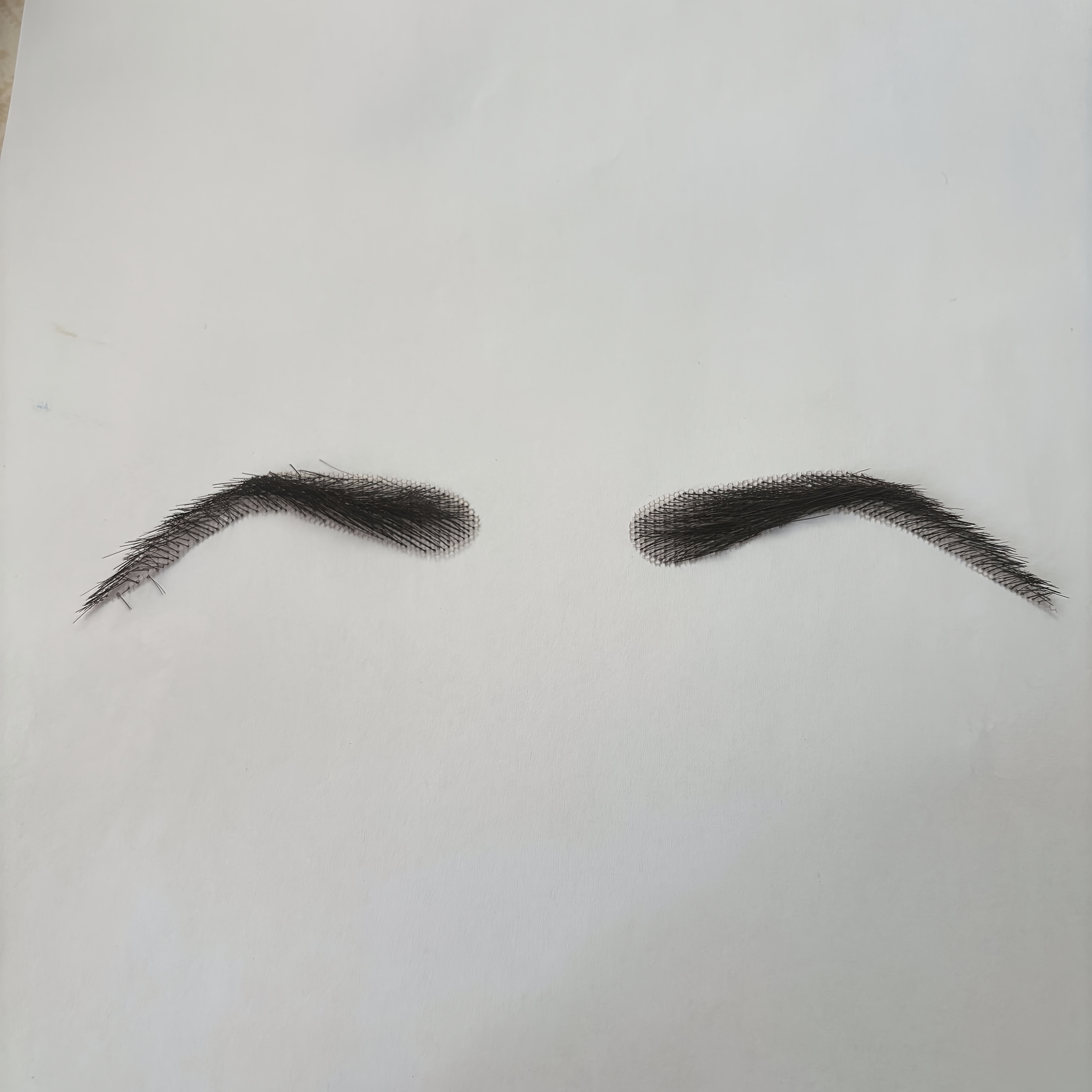 Non-permanent Hand-crocheted Lifelike Three-dimensional Eyebrows Waterproof, Durable, Reusable, Soft , Suitable For Types Christmas