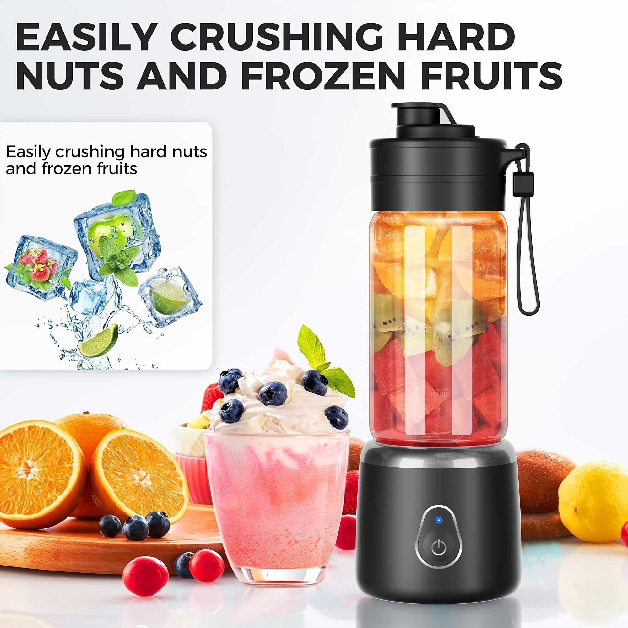 Rechargeable Mini USB Juicer, Portable USB Blender with Cup,... product image 3