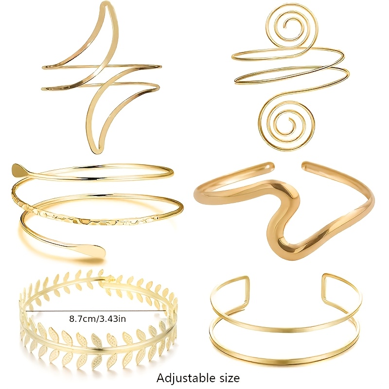 Random Adjustable Arm Ring Set for Women