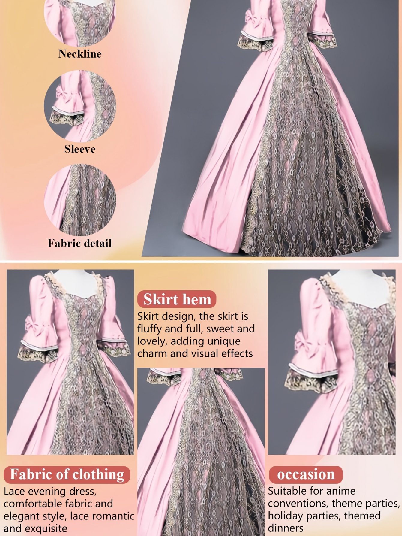 plus size 80s prom dresses sold on Temu United States