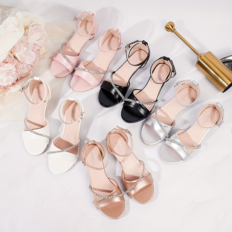 rose gold sandals new look