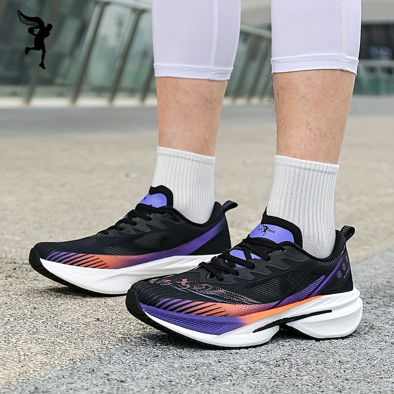 Tenis deportivos para hombre nuevos, suela MD liviana, malla transpirable tejida, para correr en carretera, viajes al aire libre, entrenamiento casual y competencia