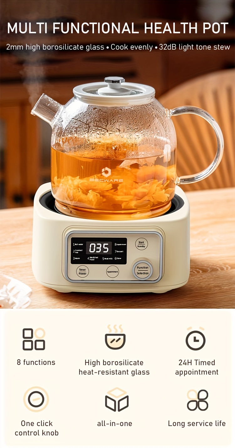 teapot for household use health preserving multifunctional   office small flower tea boiling kettle Product details 0