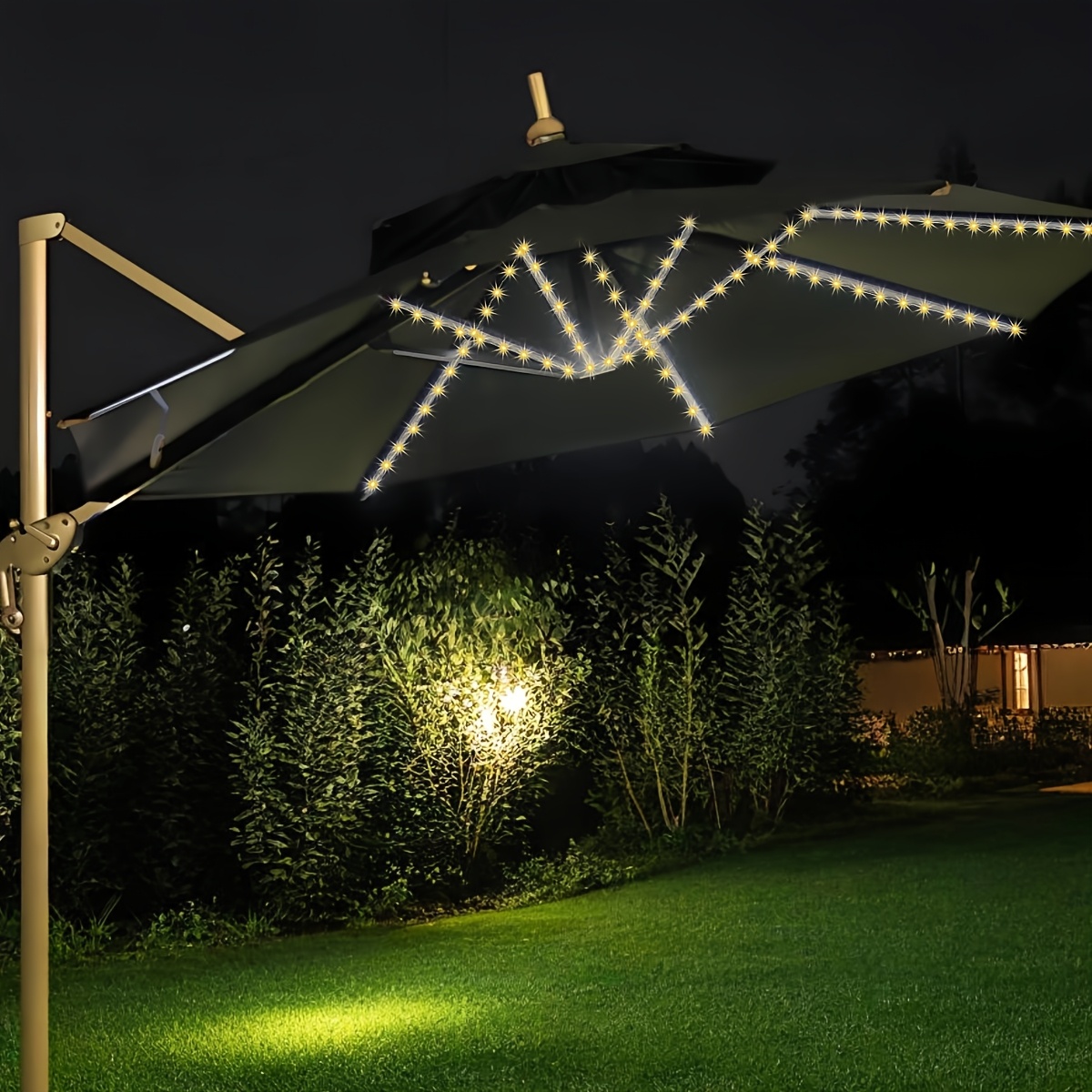 Oreunik Luci da Esterno Giardino Solari, 8 Modalità Lucine Luce Solare