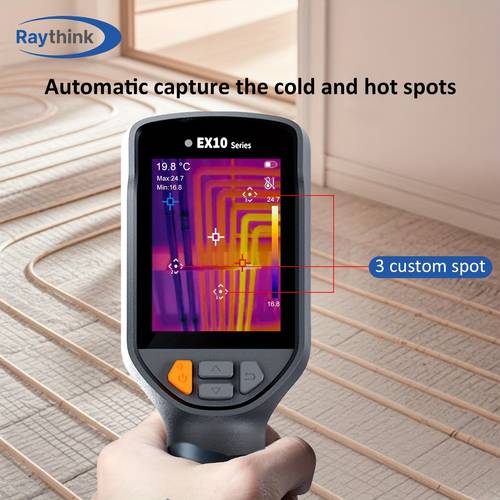 high definition infrared thermal imager industrial temperature meter floor heating inspection and leak detection device 160 x 120