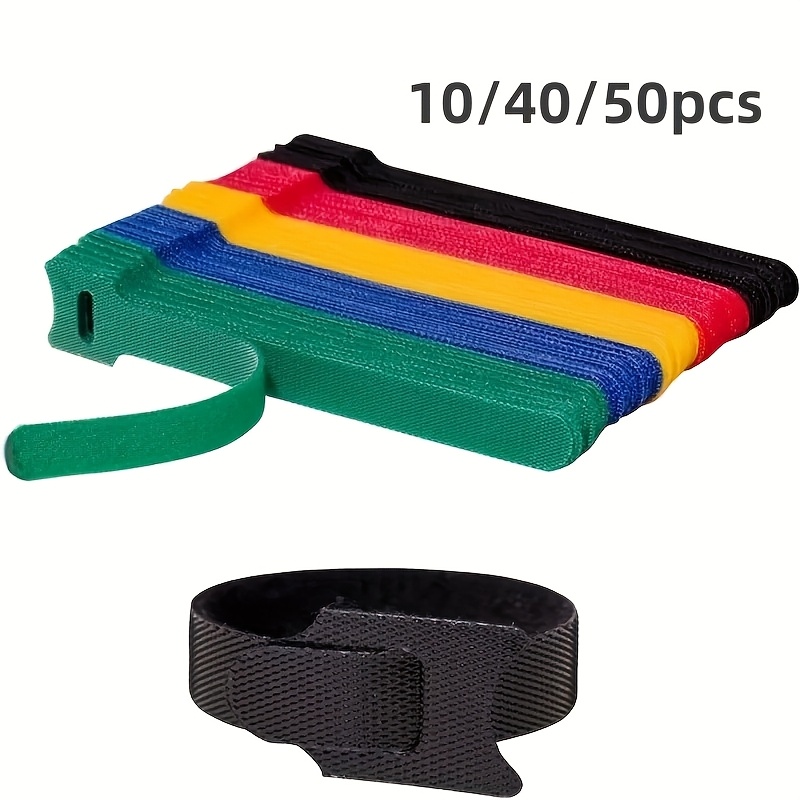 

Mixed 10/50pcs Reusable Fastening And , - , , Organizer For Computer/tv/electronic Devices 4.3