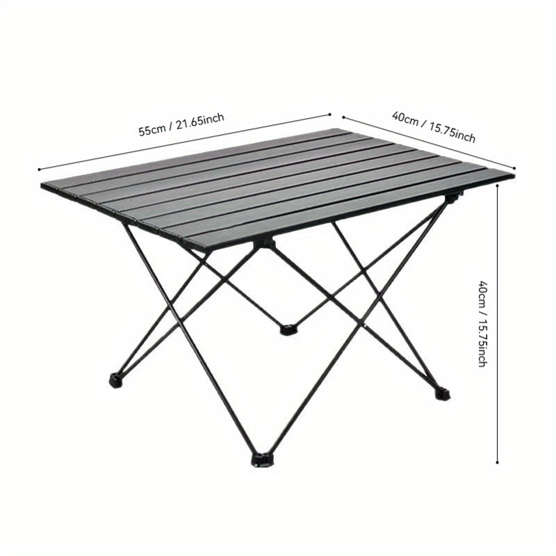 Foldable Table Adjustable With Storage Bag, Steel Legs Heavy Duty Portable Perfect For Party, Dining, Wedding, Events, Picnic Indoor, Outdoor, Camping, Utility, Christmas, Halloween, Thanksgiving