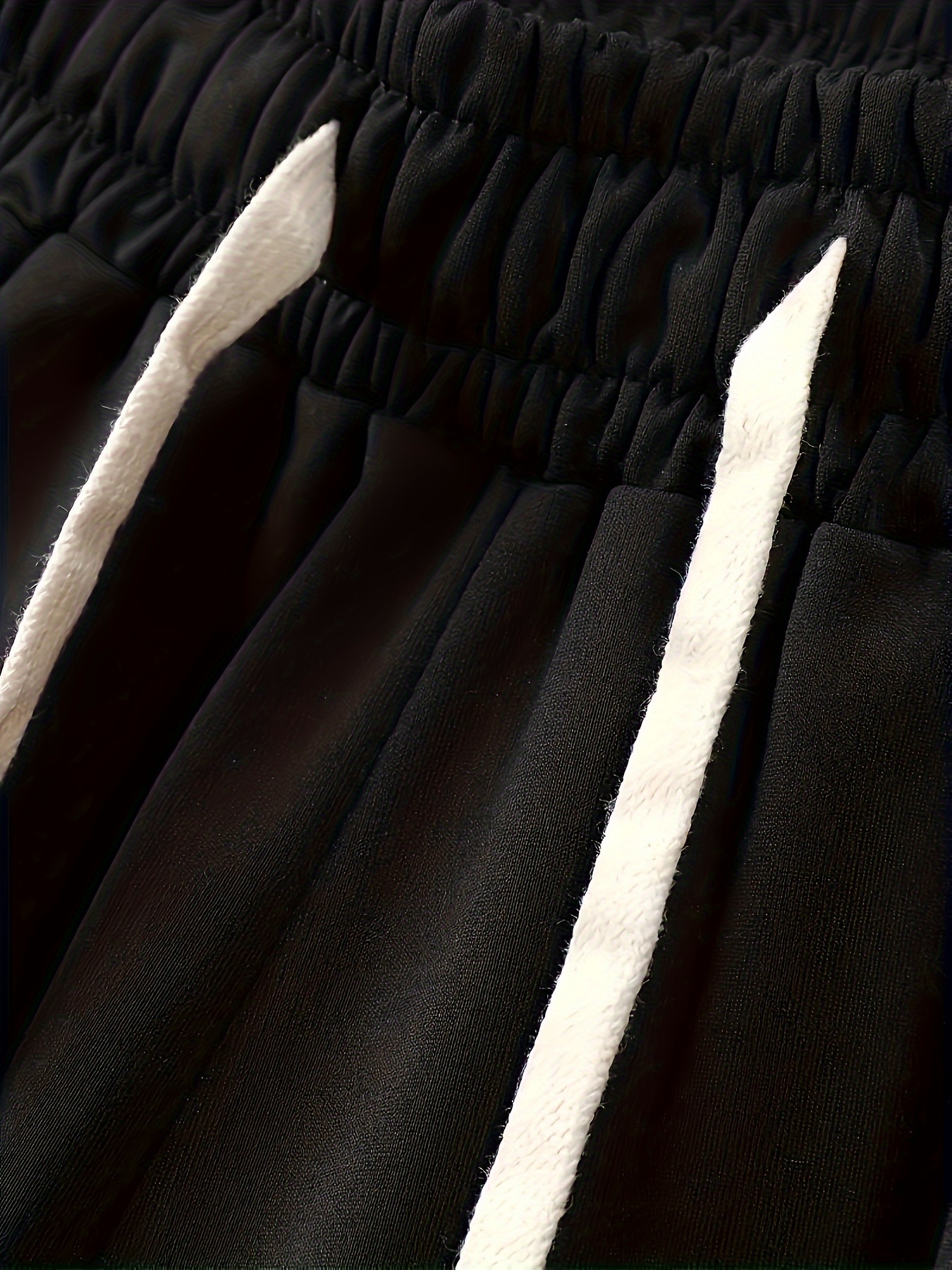 Men's Plus Size Graphic Print Casual Shorts - Bold Lettering & Edgy Design, Elastic Drawstring Waistband, Regular Fit, Hand Wash Only, Everyday Clothing, Streetwear Style, Nontransparent Fabric, PLUS SIZE