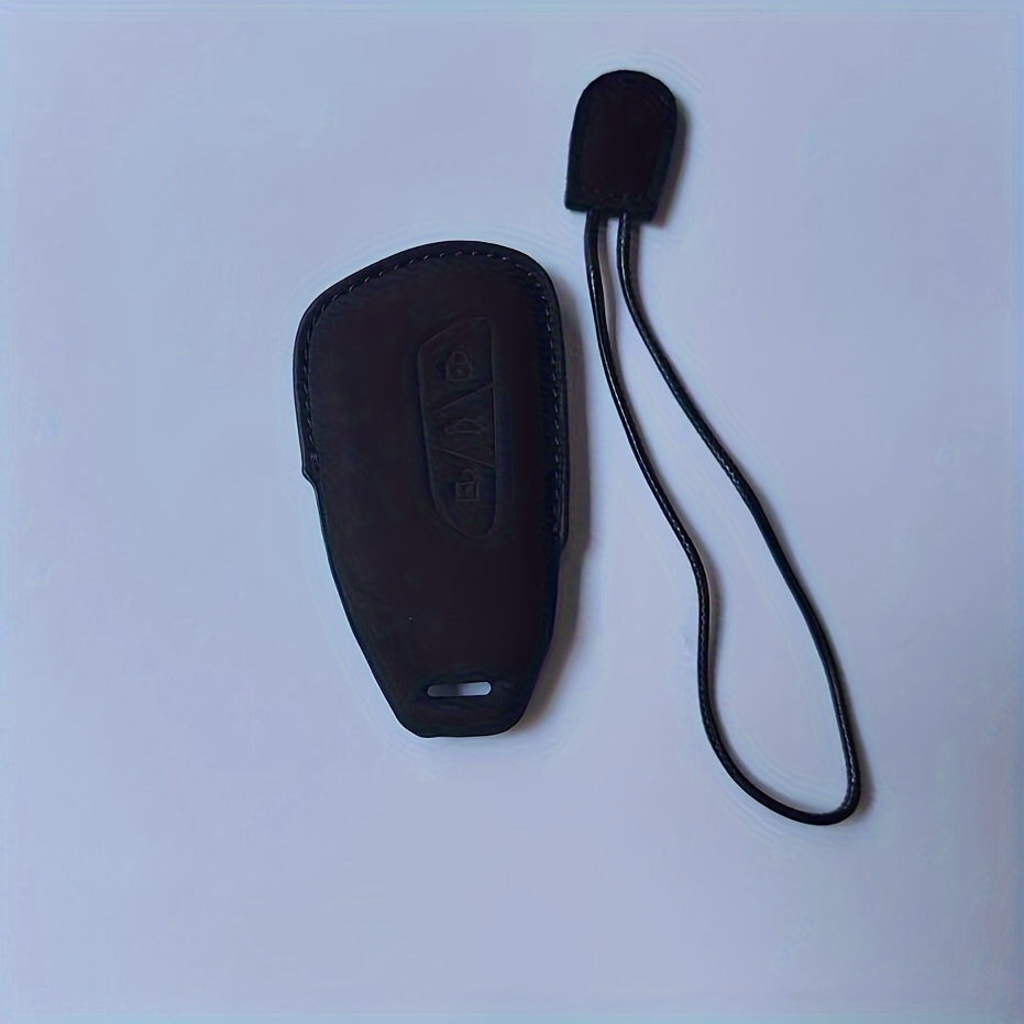 Faux Leather Car Key Case For Vw Golf 8 Mk8 For Octavia A8 Seat Leon Mk4 2020 2021