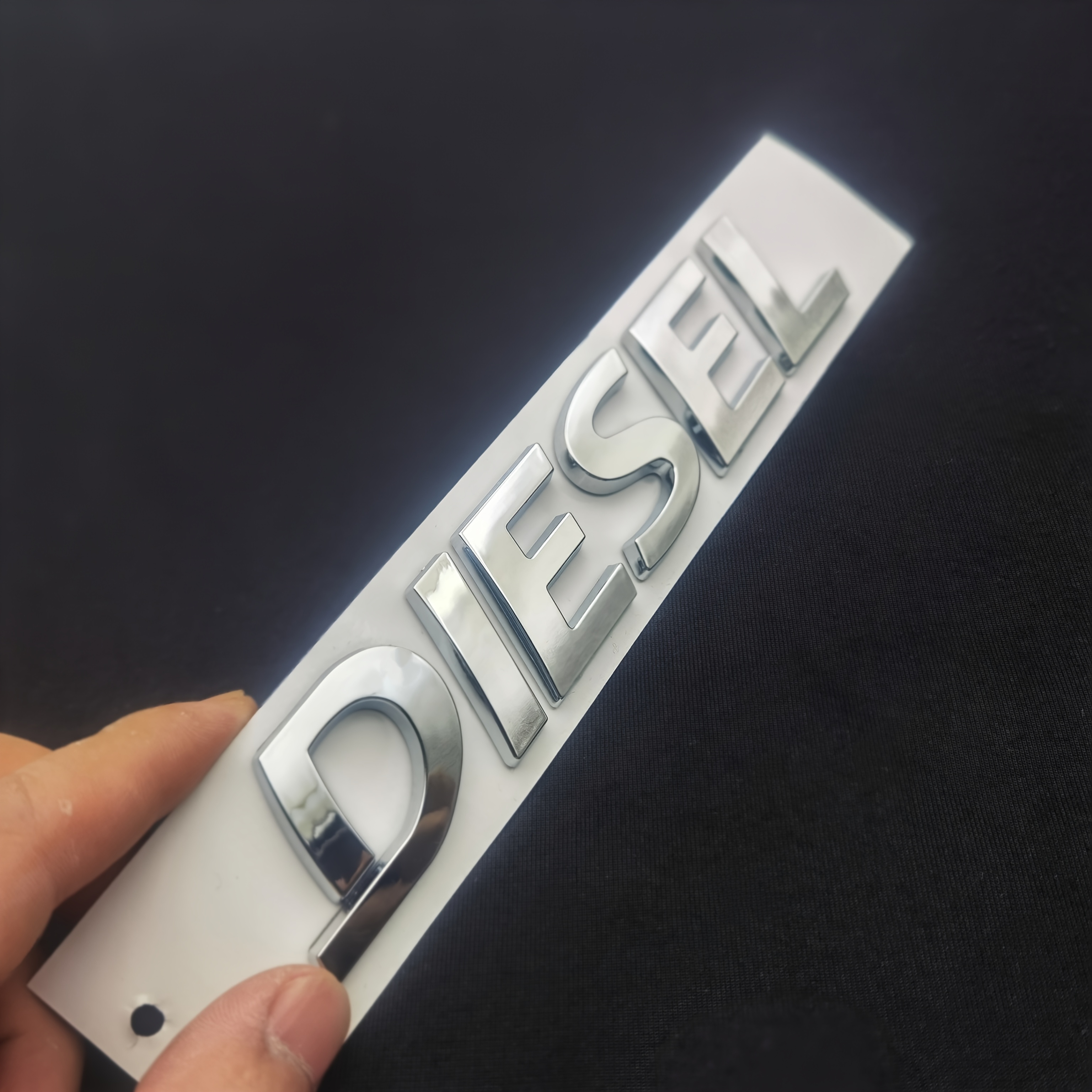 TEMU 1pc 3d Car Rear Trunk Sider Fender Emblem Badge Sticker For Powered Car