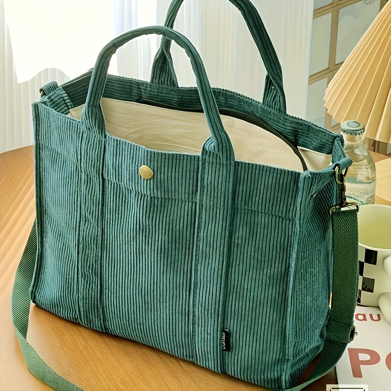 Image of New Thicker Fleece Fashionable Women's Crossbody Bag, Large Capacity Portable Commuter Tote, Adjustable Shoulder Strap With Soft Fabric, Essential For Commuting