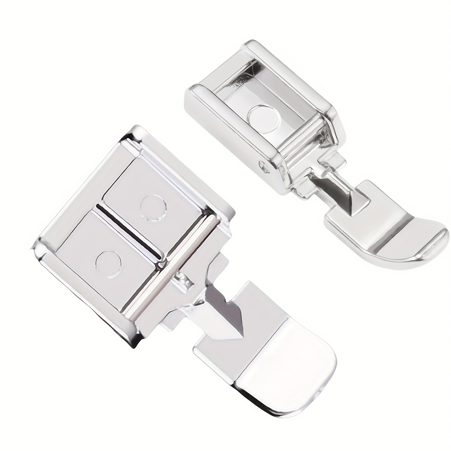 TEMU Lot de 5/3/2 pieds-de-biche pour fermeture éclair invisible étroite et dissimulée, compatible avec la plupart des machines à coudre à basse tige