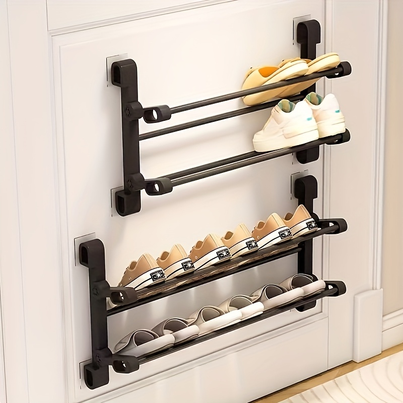 space saving wall mounted shoe rack clean multi Temu Germany