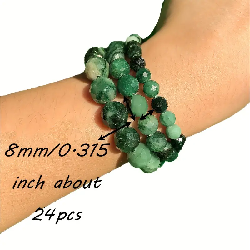 Cuentas De Piedra Natural De 2/3/4mm, Labradorita Verde Facetada, Cuentas Paciadoras De Cintura Para Fabricación De Joyería, Accorios De Costura DIY - AliExprs