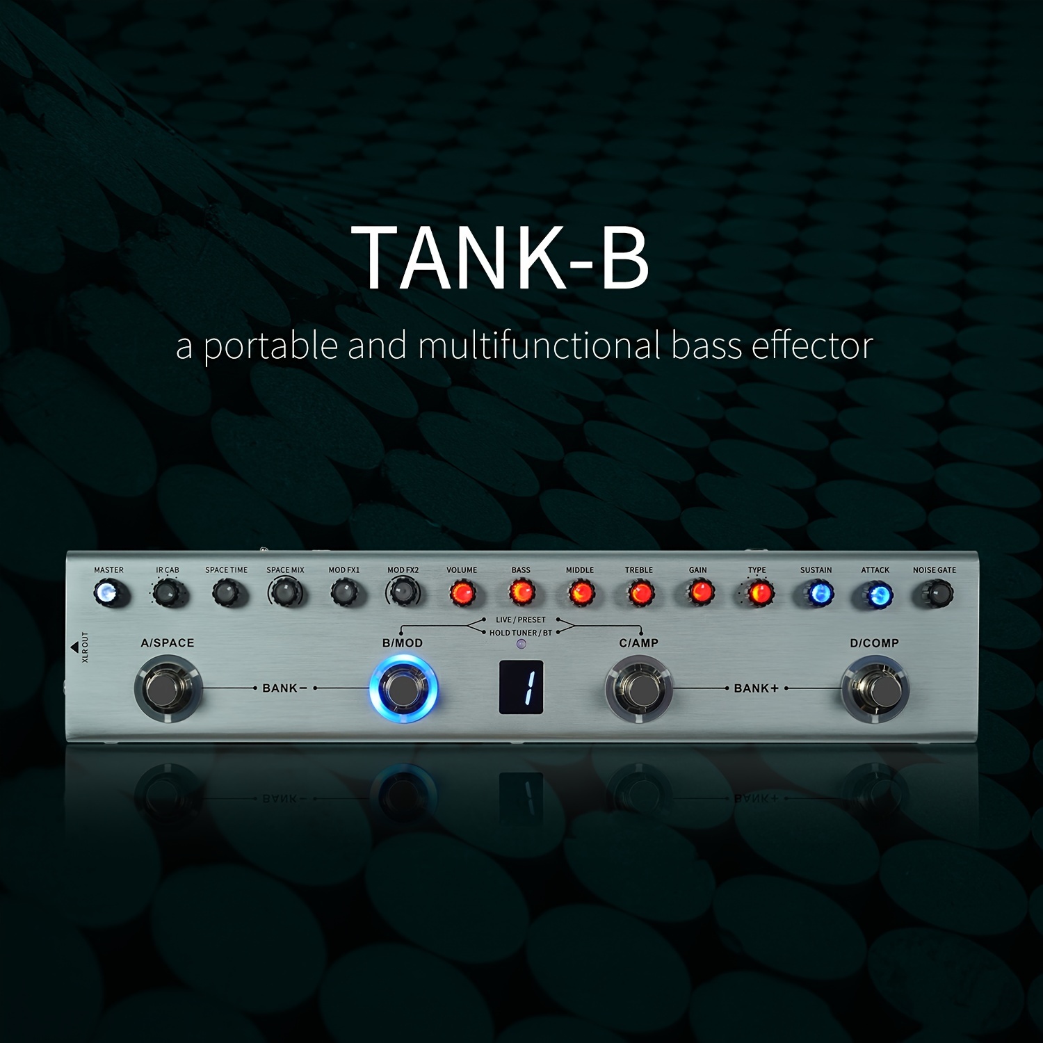 tank b rechargeable guitar multi effects pedal portable 36 - Temu