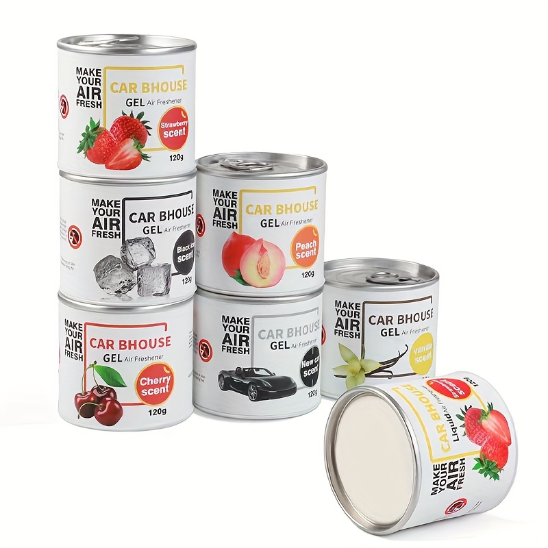 5 Flavor Fragrances - Strawberry, Vanilla, New Car, Peach, Cherry, Air Freshener, Car, Closet, Bathroom, Bedroom Deodorant Fragrance Diffuser