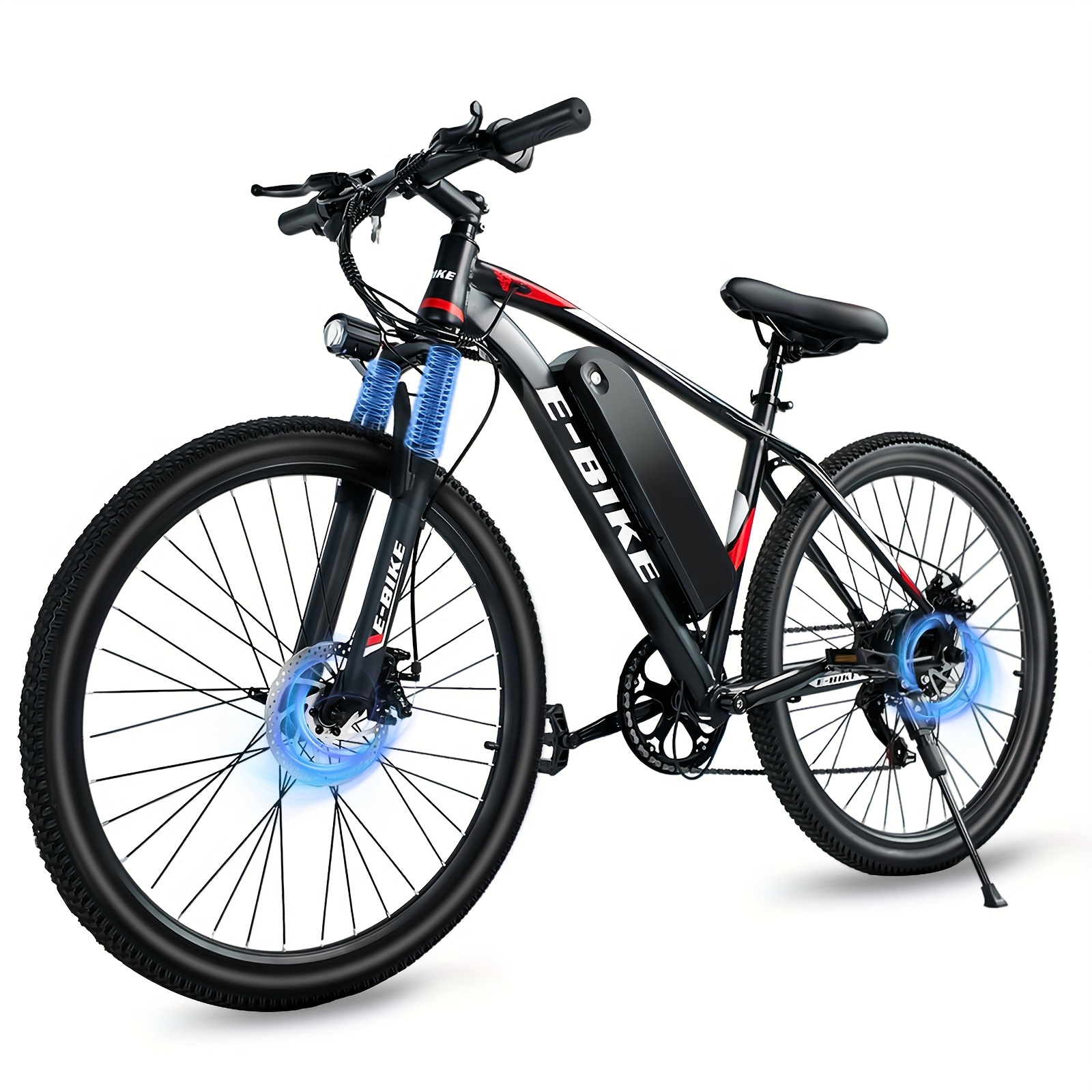26&*;Electric Bike For Adults With 500W Brushless Motor, 40Miles 20MPH  Commuting Electric Mountain Bike With 360Wh Removable Battery, 7-Speed,  26&*;