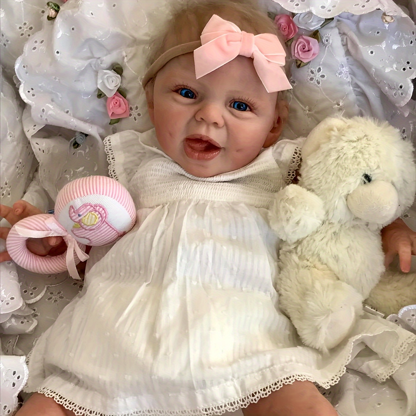 Bebé Reborn NPK-kit De Muñecos Reborn De 22 Pulgadas Para Dormir