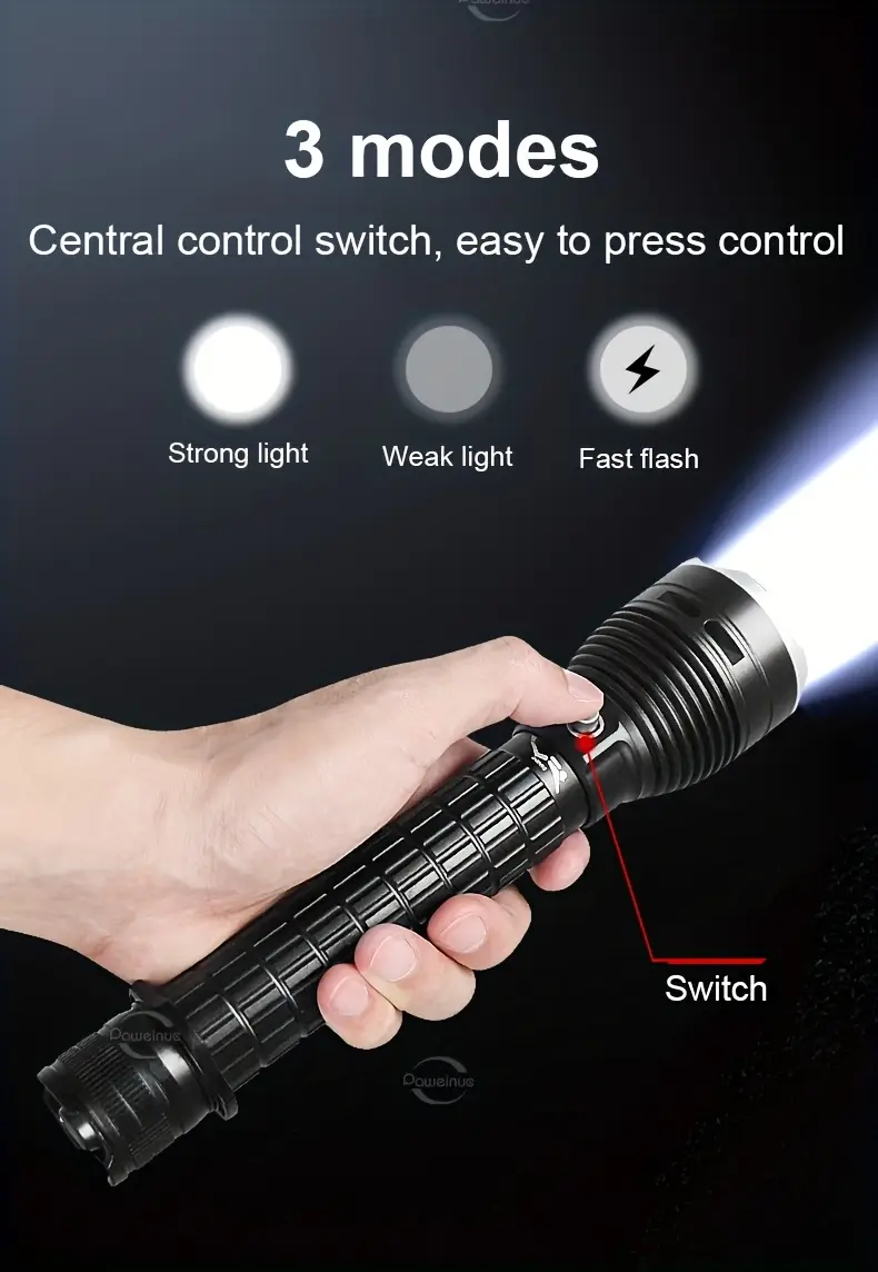 2025 xhp70 підводний ліхтар для дайвінгу 100m професійний підводний ліхтар для дайвінгу підводний ліхтар акумуляторна лампа для дайвінгу потужний ліхтар для скуба-дайвінгу Опис товару 7