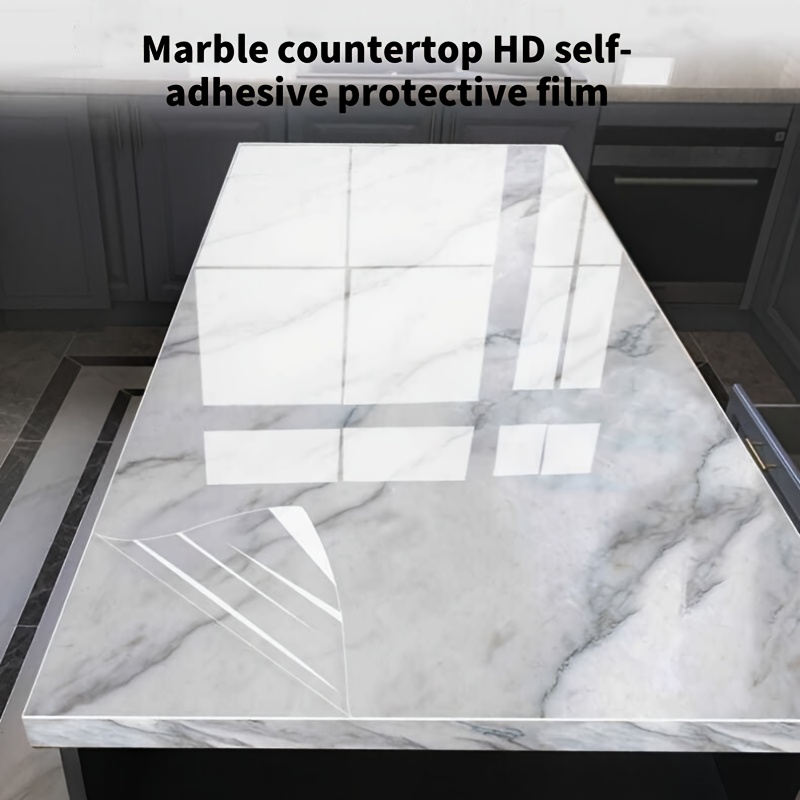 self   removable hd protective film for wood furniture suitable for dining tables marble countertops desks kitchen   cabinet doors and refrigerator doors pvc material hd peel off protection film details 5