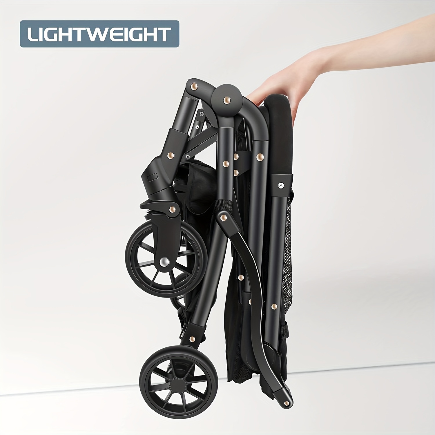 functional collapsible carts shopping cart collapsible utility trolley cart features up 60 lbs total weight capacity stylish detachable carry bag swivel tires for easy steering details 5