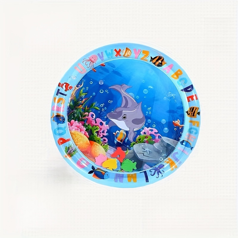 

Summer Cooling Mat For Cats & Dogs - Cartoon Design, Round Ice Pad For Pet Kennels, Heat Cat Bed