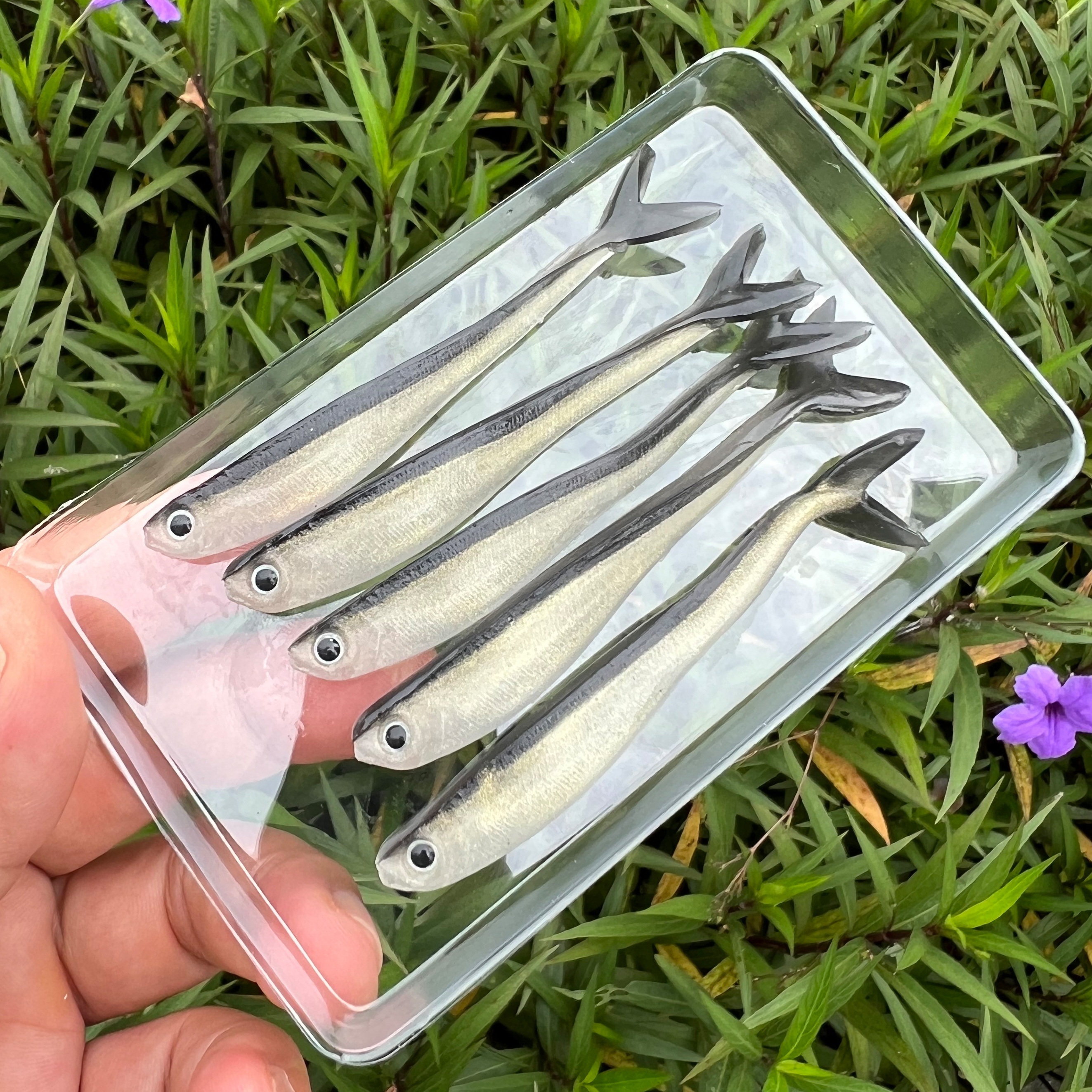 Handmade Realistic Fish Soft Bait, Single Piece Production, Feel, 5-pack