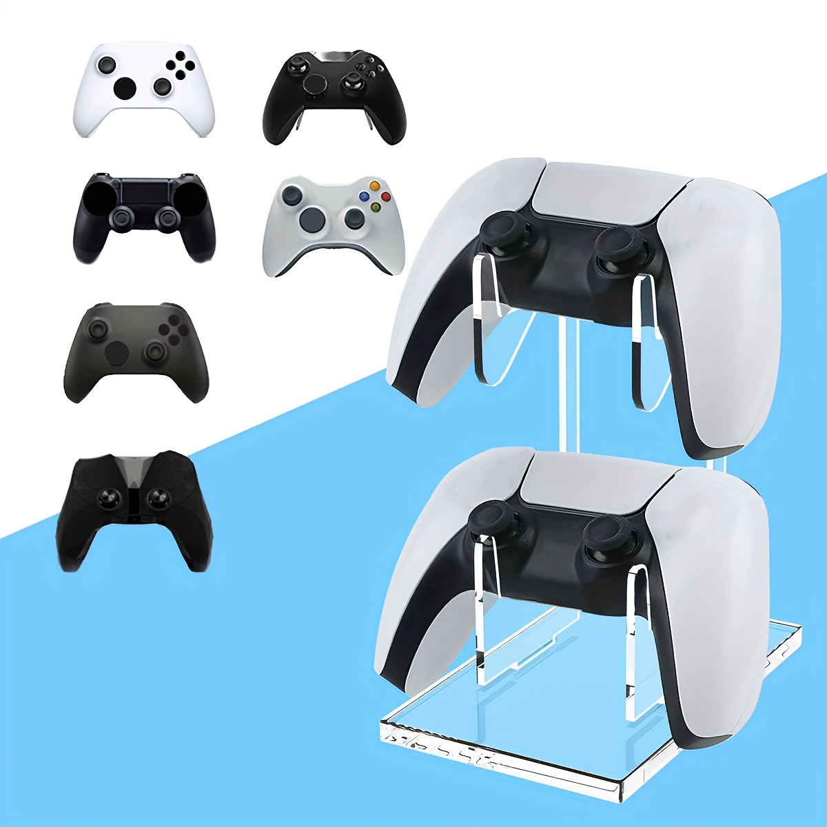 

Universal Stand Suitable For Ps5/ps4/switch Pro/ Elite// 360 Dual-layer Game Controllers.