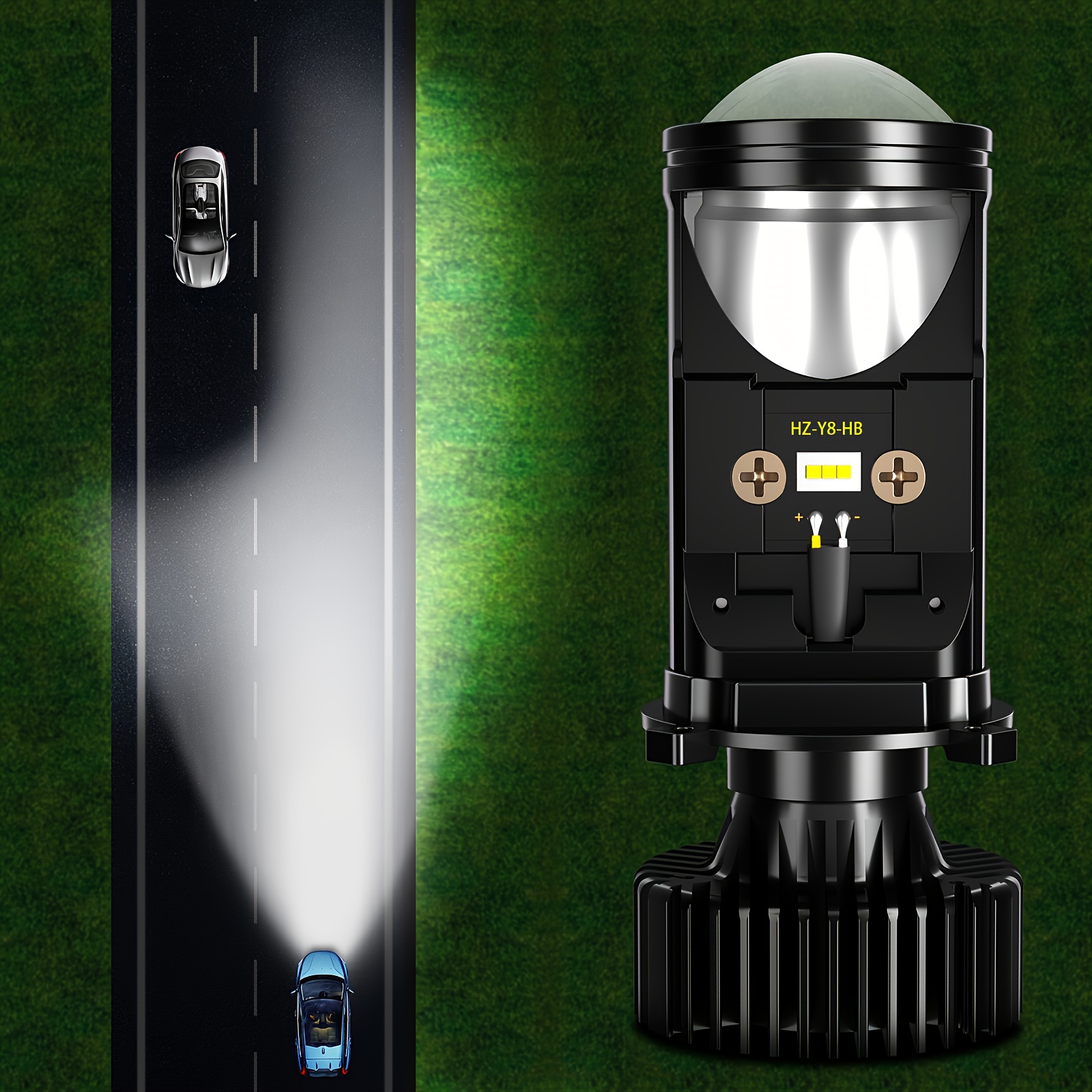 Led Headlight Bulbs Aileo Canbus H4/9003/hb2 High Low Beam - Temu Canada